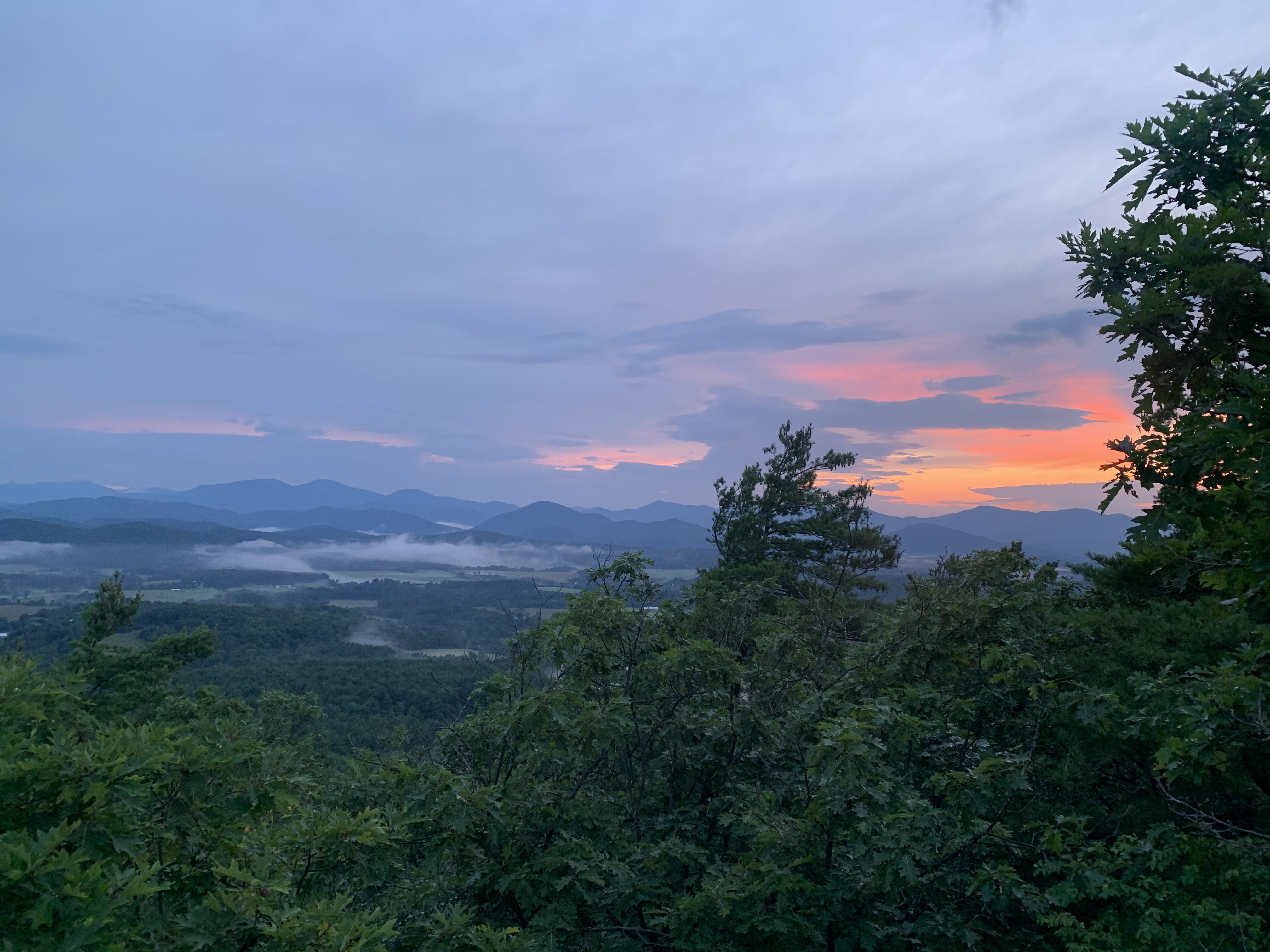 picture on top of Coon Mountain in Wadhams