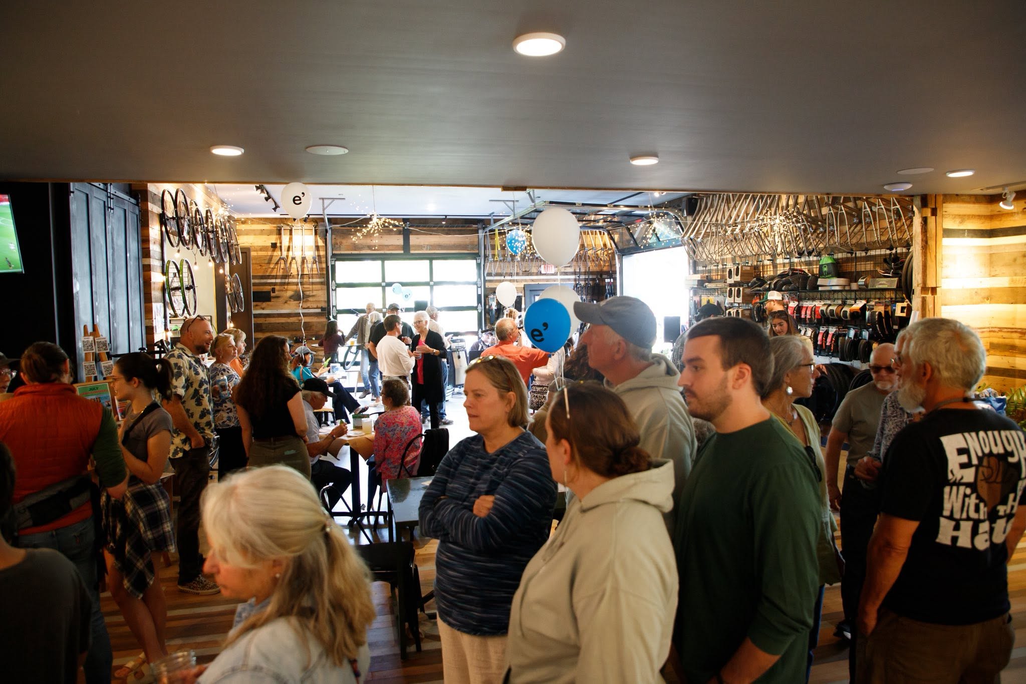 guests at the launch party