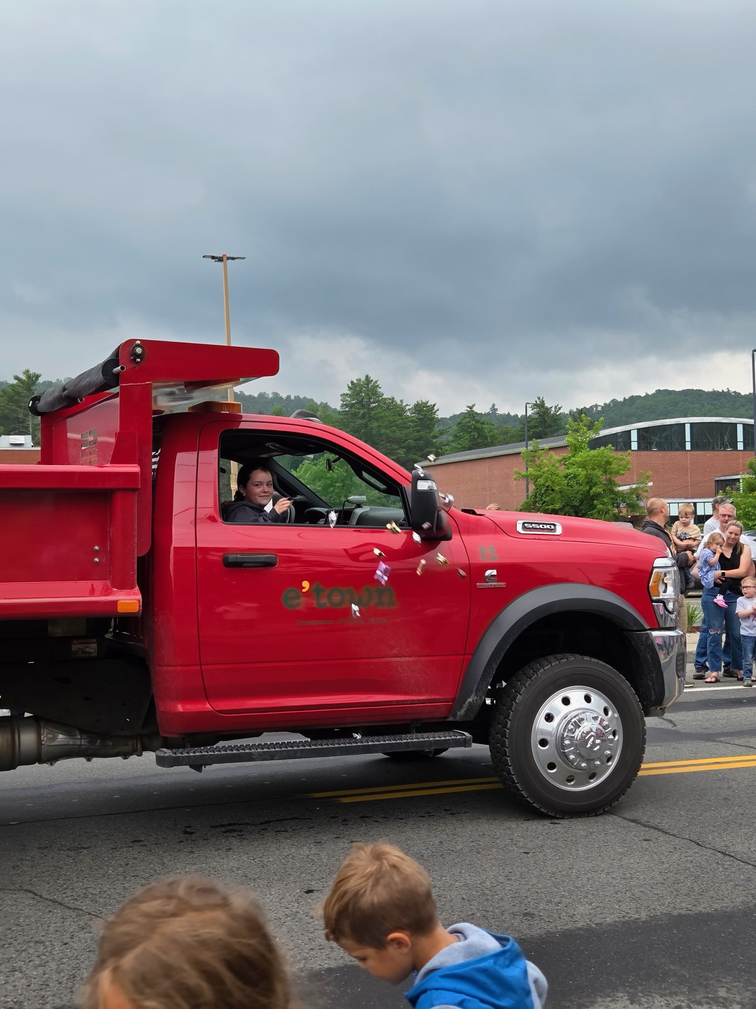 Etta in the parade